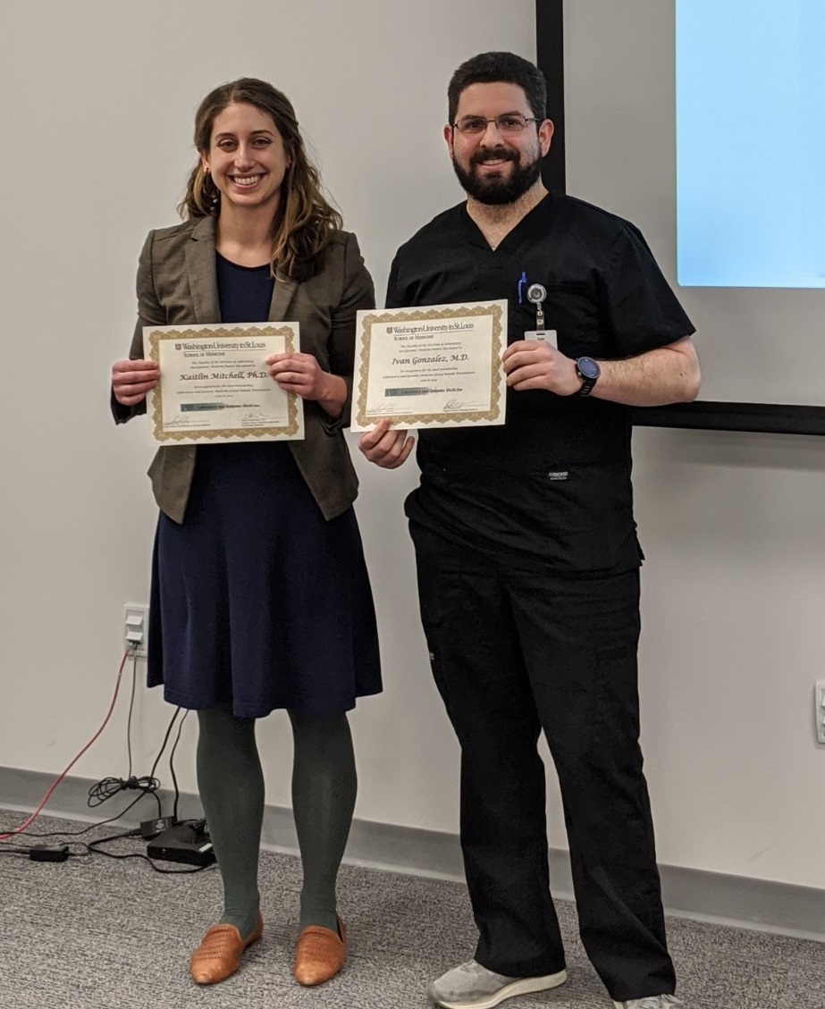 Department Recognizes LGMTrainee Presentations